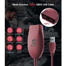 VNCI J2534 Nano passthru&ELM327 J1979 diagnostic cable for VW/Audi/Benz/BMW/JLR/Honda/Toyota/PCMflash/ELMConfig/Forscan/ScanMaster