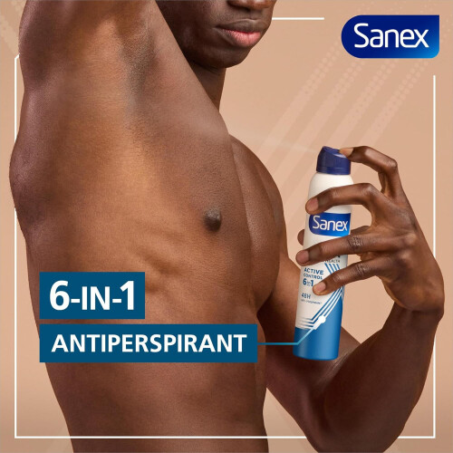 Sanex Sanex Men Active Control Antiperspirant Deodorant Spray 200ml 2