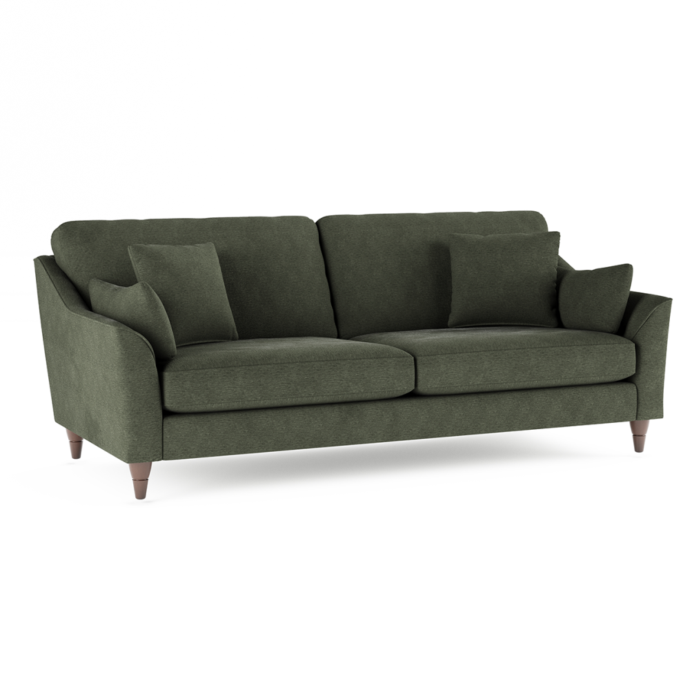 (Alpine Green, 3 Seater) Hepburn Corner Sofa & 3 + 2 Seater Sofa Suite-image-OPC-PFDQ2CZ-NEW