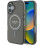 Guess Guess IML Glitter Circle Case with MagSafe for iPhone 16 6.1" Black 1