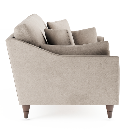 (Fog Grey, 3 Seater) Hepburn Corner Sofa & 3 + 2 Seater Sofa Suite 2
