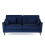 (Navy Blue, 2 Seater) Hepburn Corner Sofa & 3 + 2 Seater Sofa Suite 3