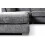 Furniture 786 (Full Back) Luxe U-Shaped Sofa Scatter Back/ Full Back/ Grey 5