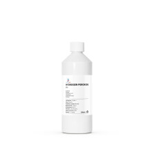 - Hydrogen Peroxide 6% Solution, 20 Vols, 500ml