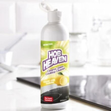 Lakeland Hob Heaven Ceramic & Induction Hob Cleaner 250ml – Non-Scratch Cream Formula, Lemon Scented (24463)