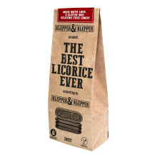 Klepper & Klepper - Sweet Licorice, The Best Licorice Ever, Sweet, Chewy, Soft & Smooth, Vegan, Gluten Free, Gelatine Free, No Soya or Nuts 200 g