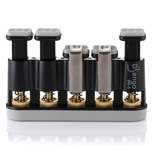 Hand Exerciser Strengthener 5 Finger Grip Adjustable for Guitar