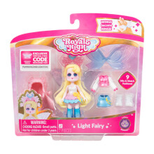 3 Inch Light Fairy Fashion Doll - 1 Figure with 9 Fashion Accessories - Virtual Item Code Included - Series 1 - Ages 5+