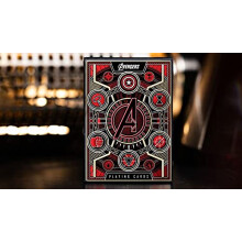 Avengers: Red Edition Playing Cards by theory11, Great Gift For Card Collectors