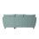 (Duck Egg, Right Hand Facing Corner) Sienna Fullback Hopsack Fabric Corner & Sofa Suite 3
