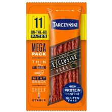 Tarczynski Kabanos Exclusive Pork, Dried Meat Snack 11 x 50g