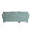 (Duck Egg, Left Hand Facing Corner) Sienna Fullback Hopsack Fabric Corner & Sofa Suite 3