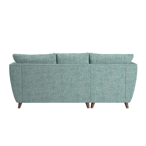 (Duck Egg, Left Hand Facing Corner) Sienna Fullback Hopsack Fabric Corner & Sofa Suite 2