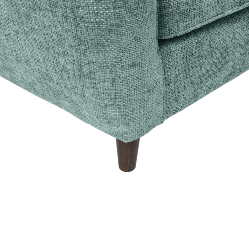 (Duck Egg, 3 & 2 Seater) Sienna Fullback Hopsack Fabric Corner & Sofa Suite 2