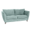 (Duck Egg, 3 Seater) Sienna Fullback Hopsack Fabric Corner & Sofa Suite 1