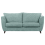 (Duck Egg, 3 Seater) Sienna Fullback Hopsack Fabric Corner & Sofa Suite 4