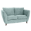 (Duck Egg, 2 Seater) Sienna Fullback Hopsack Fabric Corner & Sofa Suite 1