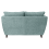 (Duck Egg, 2 Seater) Sienna Fullback Hopsack Fabric Corner & Sofa Suite 3