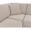 Furniture 786 (Right Hand Facing Beige) Hilton Full Back Corner Sofa Grey / Beige 3