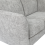 (Silver, 3 & 2 Seater) Sienna Fullback Hopsack Fabric Corner & Sofa Suite 4