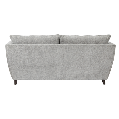 (Silver, 3 Seater) Sienna Fullback Hopsack Fabric Corner & Sofa Suite 2