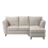 (Stone, Right Hand Facing Corner) Sienna Fullback Hopsack Fabric Corner & Sofa Suite 4