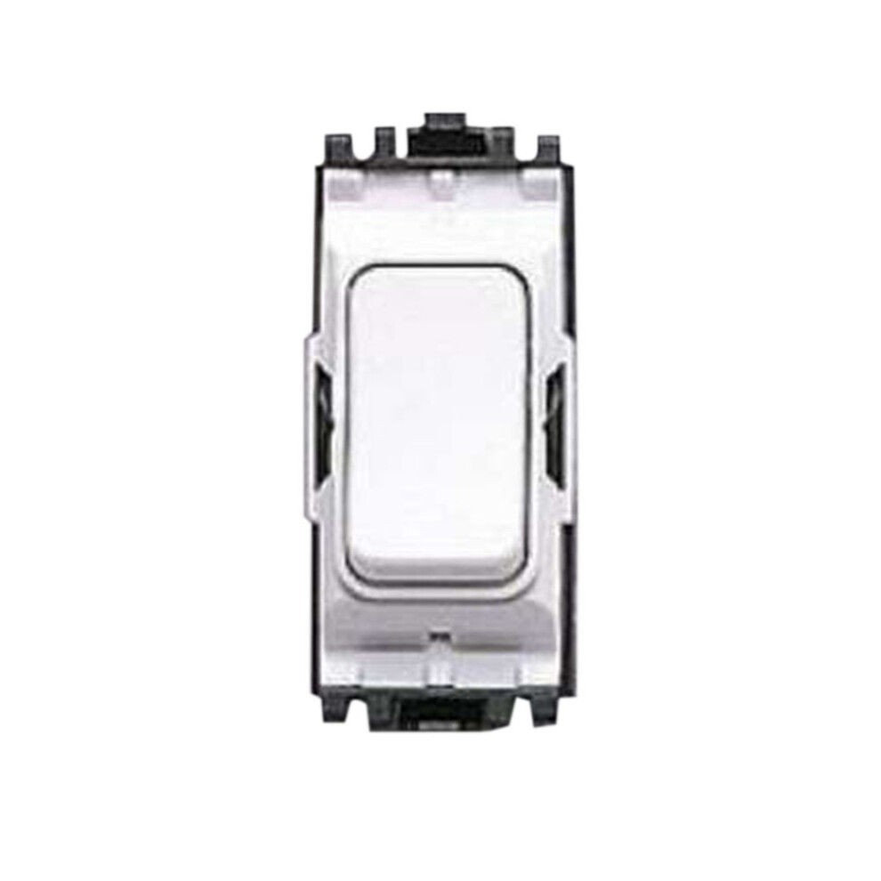 MK 10A SP 2WAY PUSH SWITCH, K4885WHI