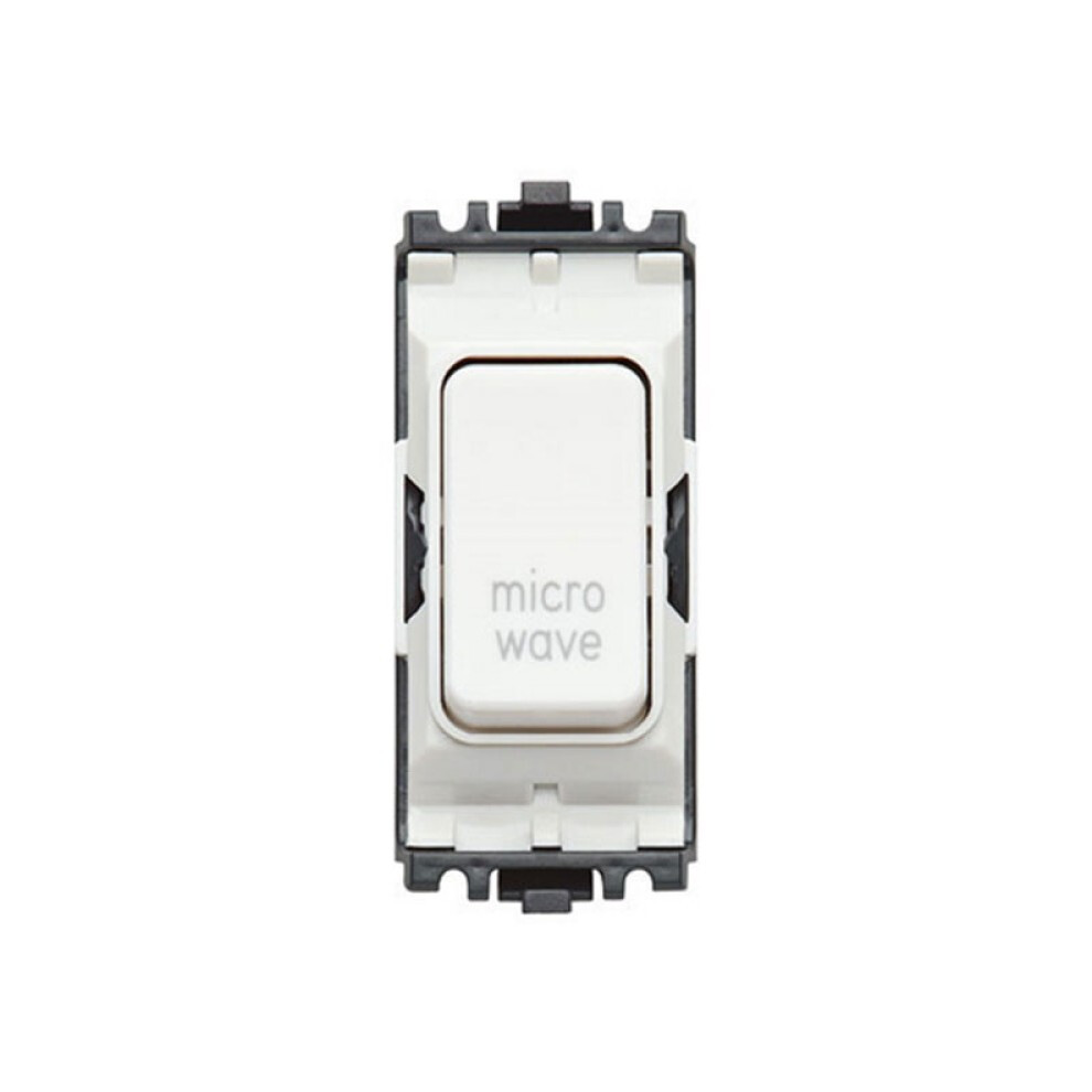 MK 20A DP 1W GRID MICROWAVE, K4896MWWHI