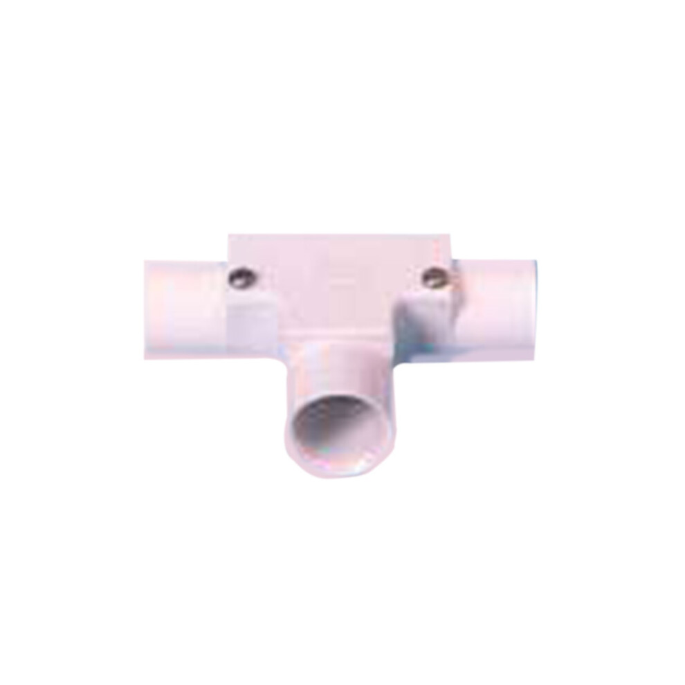 25mm INSPECTION TEE PVC WHITE