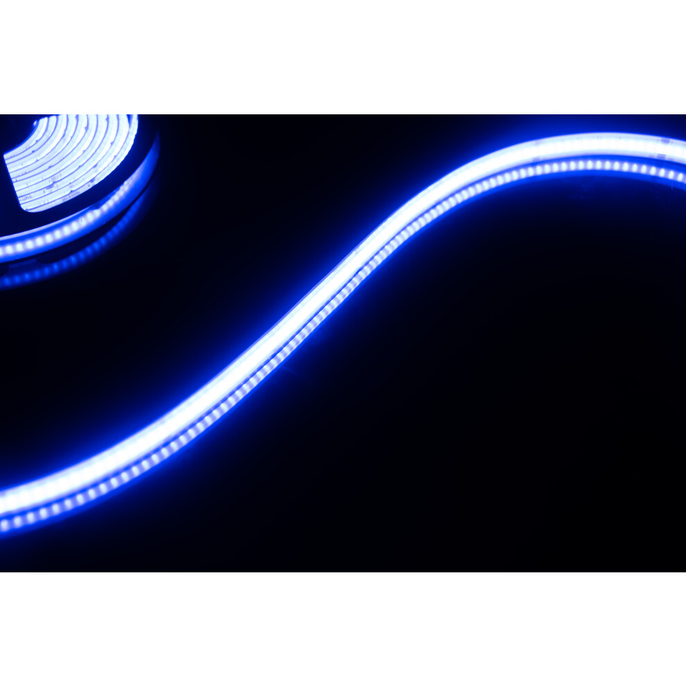 Quik Strip 14W/m COB LED Strip, 24V IP20 RGBW (6500K), 840LEDS/m, 345Lm/m, 12mm PCB, 10m