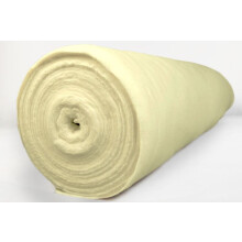 Thick 100% Cotton Thermal 8oz Curtain Interlining By The Metre - Cream