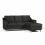(Charcoal, Right Hand Facing Corner) Baxter Tufted Fabric Corner Sofa & Sofa Suite 1
