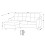 (Charcoal, Left Hand Facing Corner) Baxter Tufted Fabric Corner Sofa & Sofa Suite 6