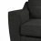 (Charcoal, 3 & 2 Seater Set) Baxter Tufted Fabric Corner Sofa & Sofa Suite 3