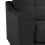(Charcoal, 3 & 2 Seater Set) Baxter Tufted Fabric Corner Sofa & Sofa Suite 4