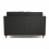 (Charcoal, 2 Seater) Baxter Tufted Fabric Corner Sofa & Sofa Suite 3