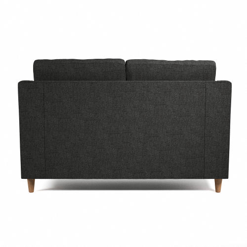 (Charcoal, 2 Seater) Baxter Tufted Fabric Corner Sofa & Sofa Suite 2