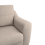 (Oatmeal, 3 Seater) Baxter Tufted Fabric Corner Sofa & Sofa Suite 5