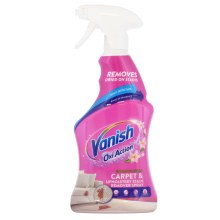 Vanish Oxi-Action Carpet & Upholstery Stain Remover Spray 500ml.