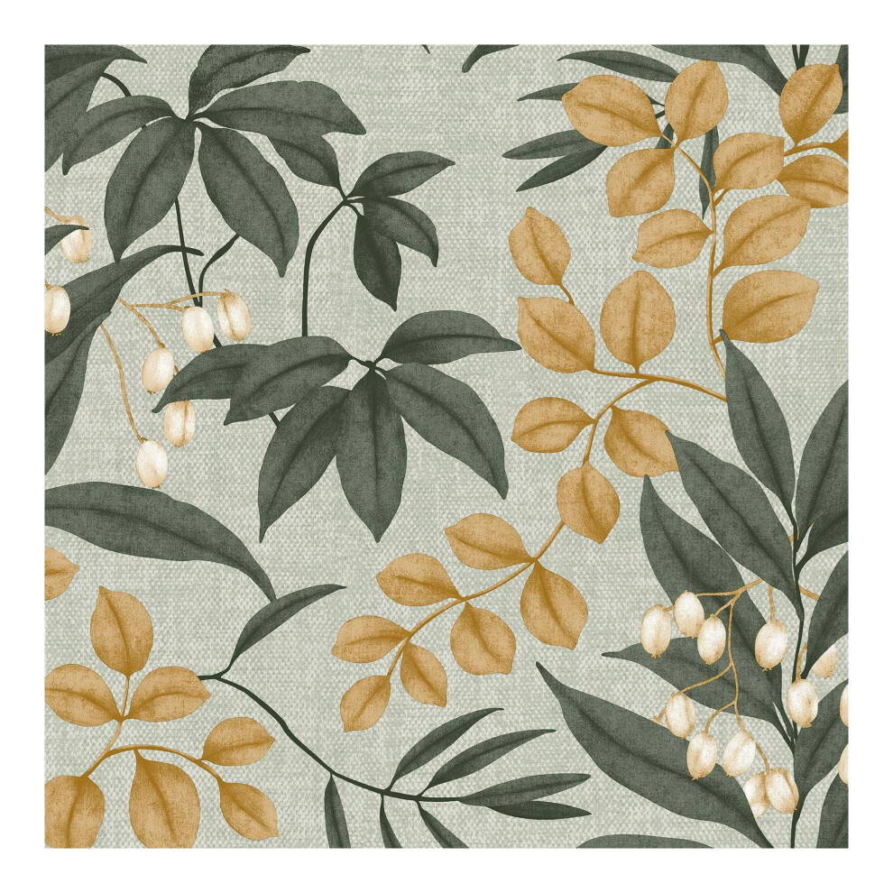 Superfresco Easy Persephone Green Leaves Wallpaper