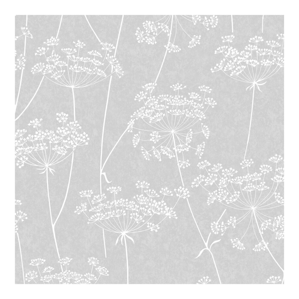 Superfresco Easy Aura Grey Floral Wallpaper