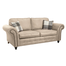 (3 Seater) Oakland Marble Faux Leather Corner & Sofa Suite