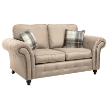 (2 Seater) Oakland Marble Faux Leather Corner & Sofa Suite