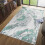 (60 x 220cm) Modern Emperor Thick Area Rugs - 325- Aqua 4
