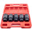 6 Points Axle Hub Nut DEEP IMPACT Socket Set 1/2 1