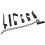13x Dent Puller Set 10lb Heavy Duty Steel Slide Hammer Puller Garage Car Tools 4