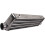 Universell intercooler för frontmontering 550x180x64 kärna 63 mm inlopp/utlopp 4