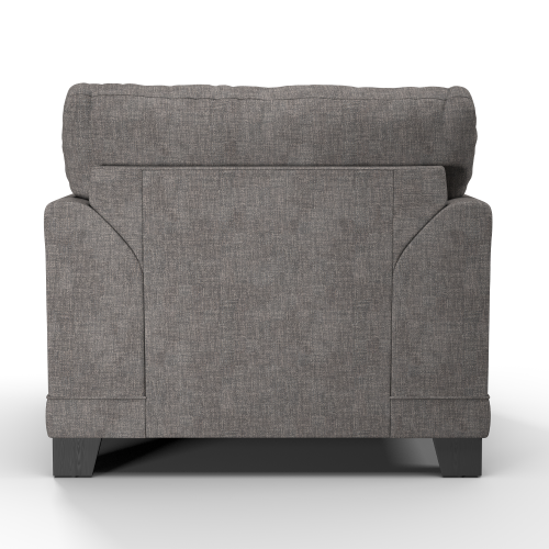 (Grey, Armchair) Hilliard Fullback Fabric Corner Sofa & Sofa Suite 2