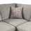 (Mist, Right Hand Facing Corner) Hilliard Fullback Fabric Corner Sofa & Sofa Suite 7