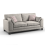 (Mist, 3 Seater) Hilliard Fullback Fabric Corner Sofa & Sofa Suite 1